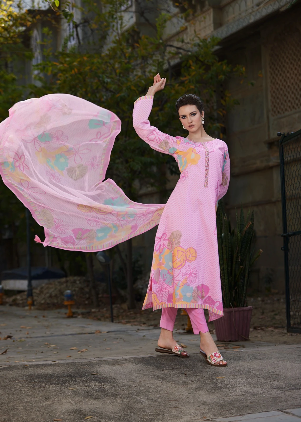 Prm Trendz Summer Cover Story Pure Lawn Cotton Wholesale Fancy Salwar Suit Catalog — Wholesale Salwar Suits, MPA wholesale from Surat - Gallery Image 3